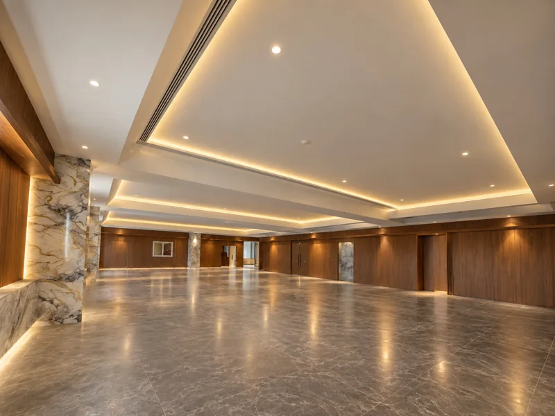 Banquet hall at Amāra Hotel, Nizamabad
